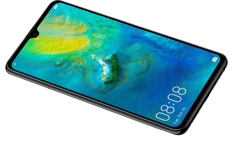 Чистка динамика, микрофонов от пыли (с разбором) Huawei Mate 20